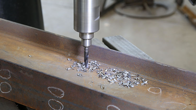 Radial drilling machine